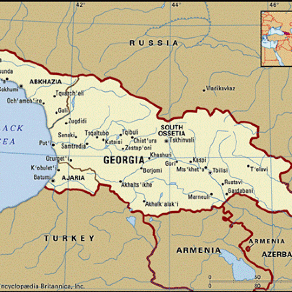 Map of Georgia