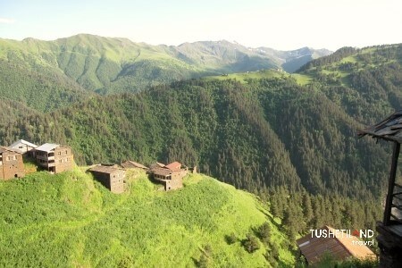 View on village Gogrulta from Dochu View on village Gogrulta from Dochu